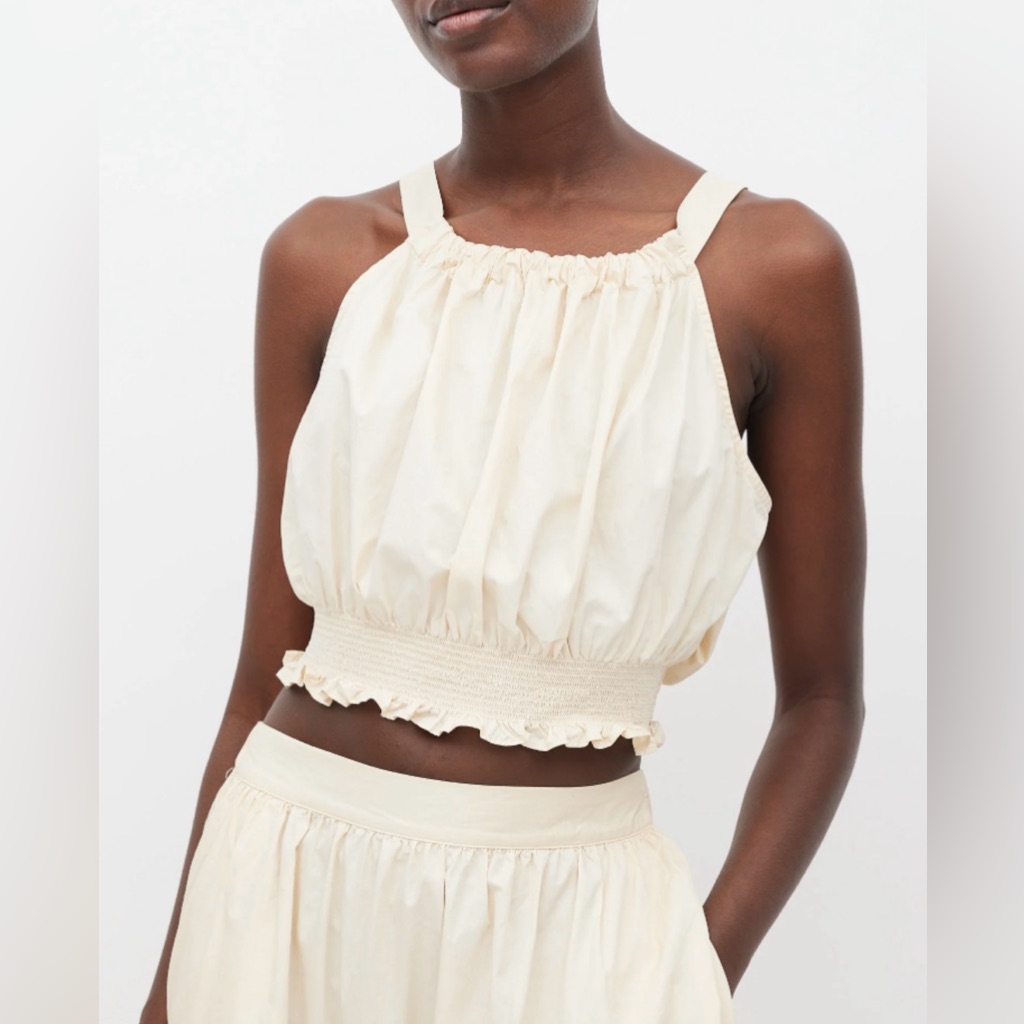 Xirena Halter Top Blouse In Cream Medium